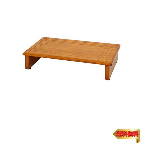 不二貿易(Fujiboeki) 玄関台 玄関 台 段差ステップ 幅60cm 天然木 製 88989