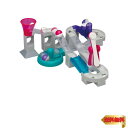 トイローヤル コロコロコースター FLEX+ ハンマーセット (ブロック遊び/コロコロ遊び) 知育玩具 大きなパーツ ボールコースター おもちゃ