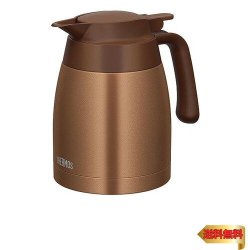 サーモス ステンレスポット 1L ブラウンゴールド 保温ポット 卓上ポット 魔法びん構造 保温保冷 TTB-1001 BWG