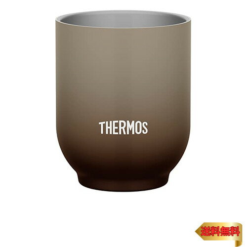 サーモス 真空断熱カップ 240ml ブラウン 湯?み JDT-240 BW