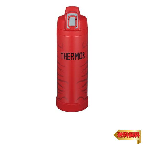 サーモス 水筒 真空断熱スポーツボトル ストラップ付き 1L レッド 保冷専用 FJI-1001 R