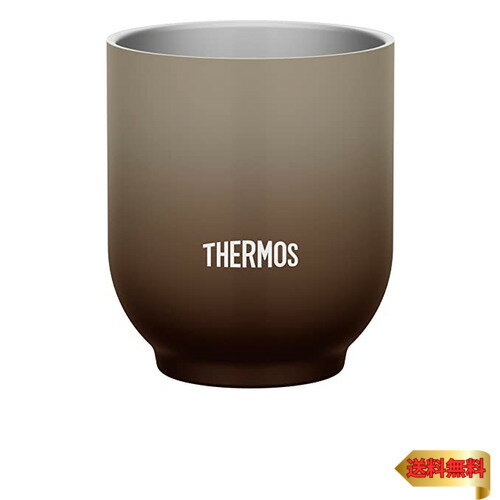 サーモス 真空断熱カップ 300ml ブラウン 湯?み JDT-300 BW