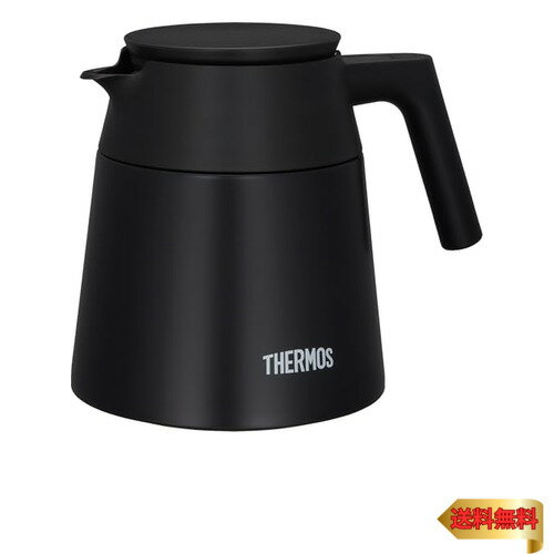サーモス 真空断熱コーヒーサーバー 720ml ブラック 全パーツ食洗機対応 コーヒードリッパー対応 魔法びん構造 保温保冷 TTF-720 B