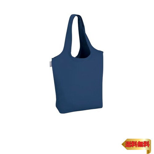 サーモス たたまず丸めるエコバッグ 10L ネイビー コンパクト 洗濯機OK RFL-010 NVY