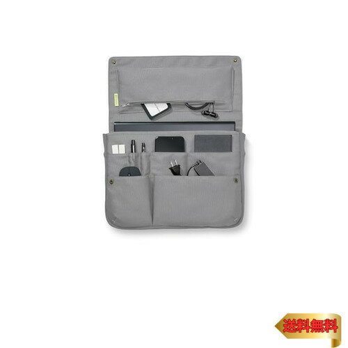 コクヨ バッグインバッグ パソコンバッグ 13.3インチ クラッチバッグ a4 横型 ビジネス BIZRACK アッシュグレイ カハ-BRB13