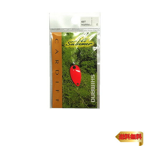 シマノ(SHIMANO) スプーン カーディフ ロールスイマー 1.5g 蛍光赤金 65T TR-0016 ルアー