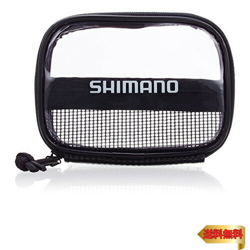 シマノ(SHIMANO) フルオープンポーチ PC-023I ブラック