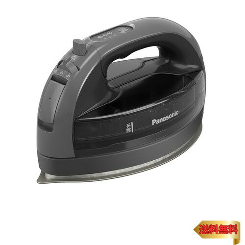 【2025最新型 コードレス】パナソニック コードレススチームアイロン NI-WL509-H グレー Wヘッド セラミックコート