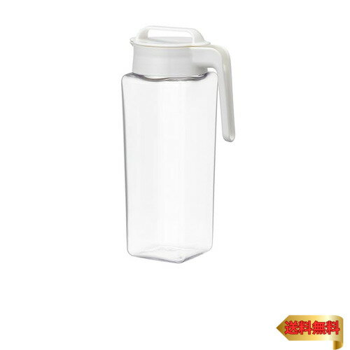 岩崎工業 ラストロウェア スクエア ピッチャー 冷水筒 耐熱 縦横置き 2.1L 日本製 麦茶ポット 冷茶 ボトル 冷水ポット お茶ポット 水出