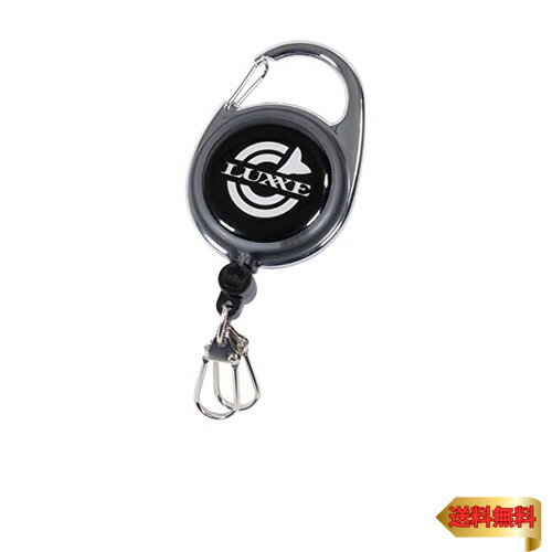 がまかつ(Gamakatsu) ピンオンリールメジャータイプ LE110-1 キーリール カラビナリール メジャー付き ..