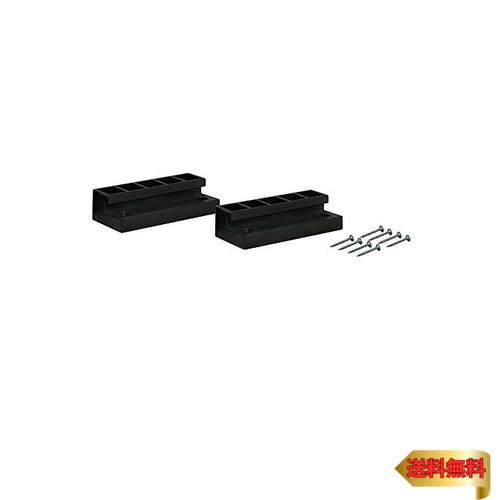 平安伸銅工業 LABRICO DIY収納パーツ 2×4ジョイント マットブラック DXK-4