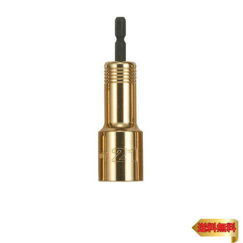 タジマ(Tajima) インパクトドライバー用SDソケット 6角 TSK-SD21-6K 21mm 1個