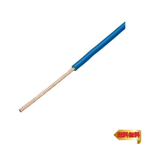フジクラダイヤケーブル ビニル絶縁電線 IV 3.5 SQ 青 30M 巻き