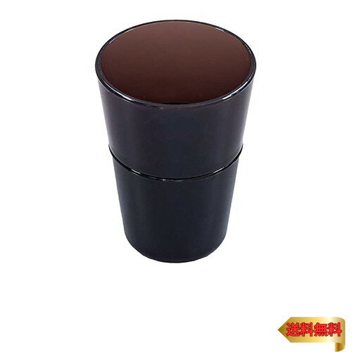 オカ(OKA) PLYS base WILL(プリスベイス ウィル) 歯ブラシスタンド ブラウン (7本 置き型)