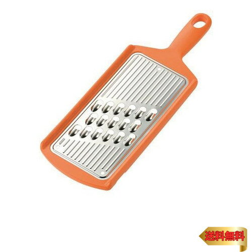 下村工業 日本製 フルベジ 太 千切り 器 しりしり 食洗機 対応 FSF-01 新潟 燕三条製 オレンジ 268×90×14mm