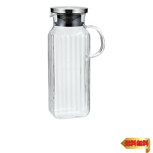 iwaki(イワキ) スクエアサーバー把手付き 1L ステンレス蓋 K296KT-SV