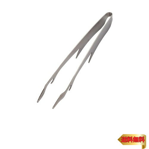 キャプテンスタッグ(CAPTAIN STAG) アウトドア BBQ トング 鹿トング 25cm アミ交換用フック ステンレス..