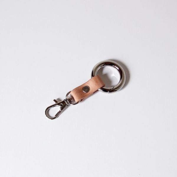 本革 レザーショートストラップ カラビナ＆ナスカン ストラップ メンズ レディース ブランド 革 ヌメ革 レザー 牛革 nfl pst 楽天市場店 送料無料 受注生産 2~4週