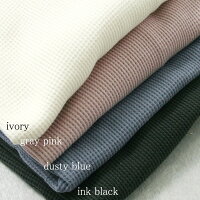 ワッフルロンTカットソーレディース【適度なバックスリットのワッフルt】長袖ワッフルtシャツ大きいサイズカジュアルゆったりおしゃれワンマイルウエアバックスリットラウンドヘム無地チュニックラストノート【送料無料/あす楽】TOPS