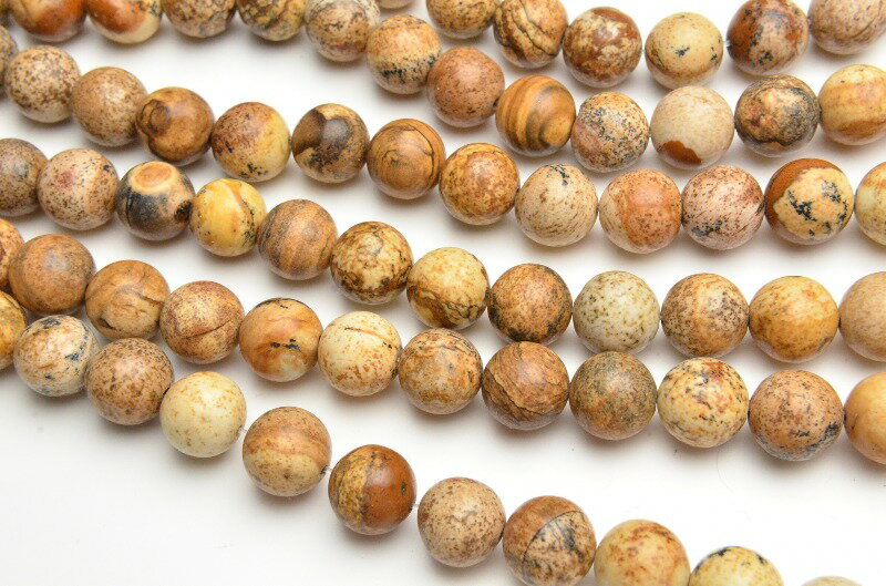 【連売り】◆ペトリファイドウッド（珪化木）◆12mm◆ 1連（約38cm）天然石 パワーストーン ビーズ パーツ _R1763-12