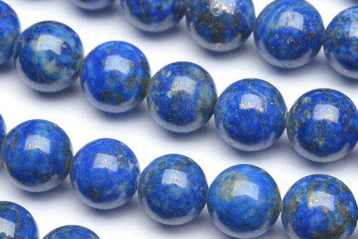 【連売り】天然無着色 ラピスラズリ　ラウンド　8mm　1連（約38cm）天然石 パワーストーン ビーズ パーツ _R1891-8