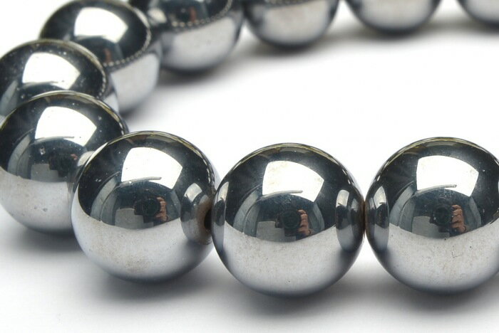 テラヘルツ鉱石 ラウンド　8mm　 天然石 パワーストーン ブレスレット アクセサリー _B110-8