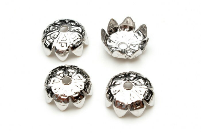 【アクセサリーパーツ】キャップ 座金 シルバー ...の商品画像