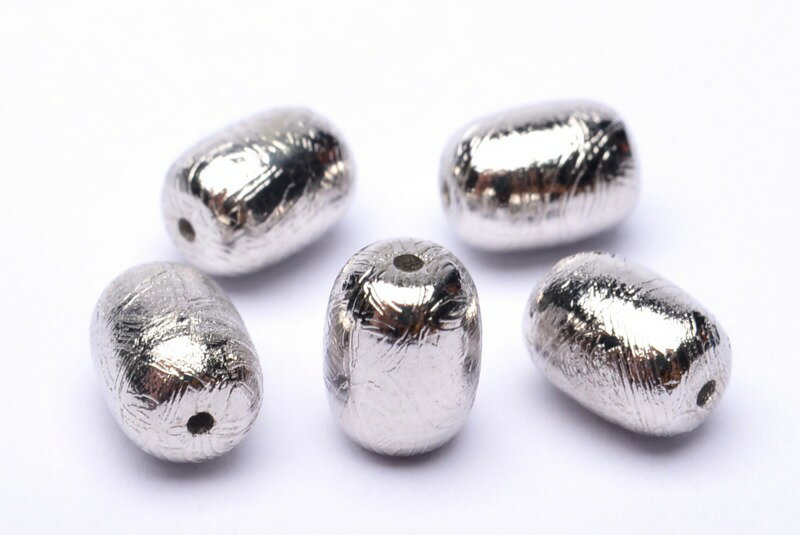 【10％OFF!】シルバー ギベオン　6x8mm　チューブ 天然石 パワーストーン ルース アクセサリー _PRG85
