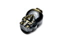貔貅(ひきゅう)彫刻 穴あき ゴールデンオブシディアン 24x16mm 彫刻品 アクセサリー _PR3037