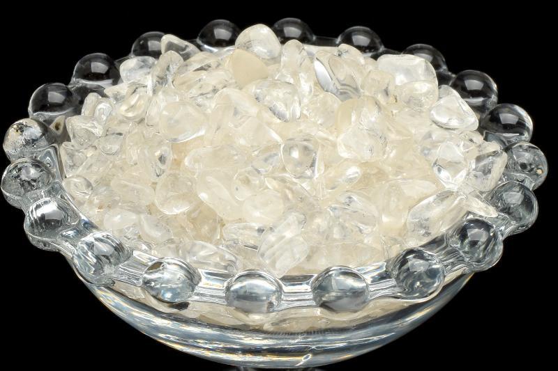 水晶 100g　浄化用 インテリア用 さざれ アクセサリー _R5558-86