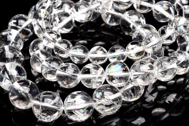 【ポイント20倍】 3A級 インカローズ 粒売り φ17mm 天然石 パワーストーン ハンドメイド アクセサリー用に 【送料無料】 material