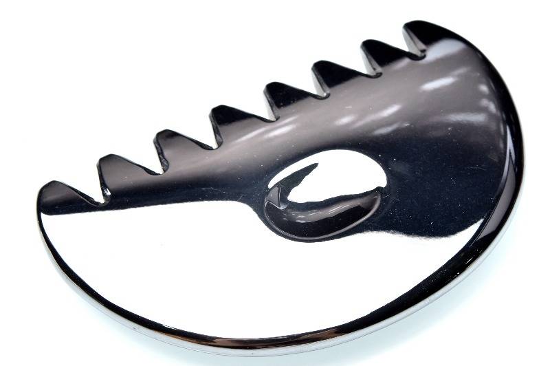 テラヘルツ鉱石 78x50mm 櫛状 プレート かっさ 1個売り アクセサリー _P...