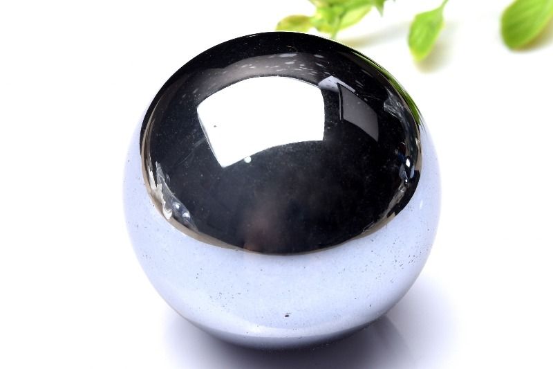 テラヘルツ鉱石　40mm　丸玉(台座付き) スフィア 1個売り アクセサリー _CRG91【宅急便のみ】