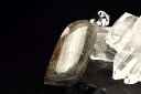 【1点物】Silver925◇シックな輝き ゲーサイトインカルサイト 27x13mm リーフ ペンダントトップ アクセサリー _PB5300