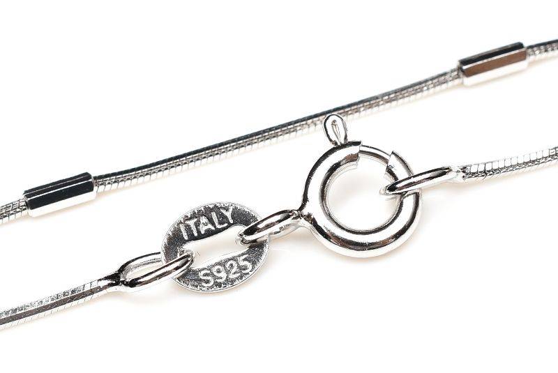 Rakuten - Silver925 ベネチアンチェーン(デザインあり) 45cm チェーン ネックレス アクセサリー ハンドメイド _KZ162