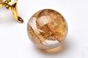 【20%OFF!】【1点物】天然の水彩画 デンドリティッククォーツ 22mm 丸玉(台座なし) スフィア ハンドメイド _PB9582