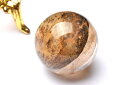 【20%OFF!】【1点物】天然の水彩画 デンドリティッククォーツ 22mm 丸玉(台座なし) スフィア ハンドメイド _PB9583
