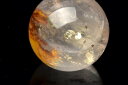 【1点物】希少内包 ライモナイト&マーカサイトインクォーツ 22.5mm 丸玉(台座なし) スフィア ハンドメイド _PB9605