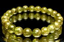 【1点物】数量限定◇希少大珠 ペリドット(橄欖石) 8.5mm ブレスレット アクセサリー _M6129