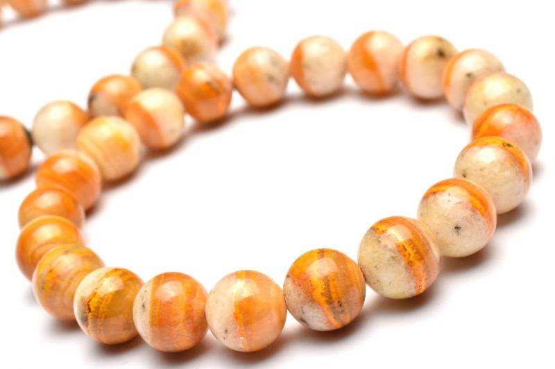 ハニーカラー バンブルビージャスパー(マルハナバチジャスパー)　9.5mm ブレスレット アクセサリー 1個..