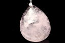 【1点物】Silver925◇透過性あり モルガナイト(ピンクアクアマリン) 45x36mm ドロップ ペンダントトップ アクセサリー _PC1081