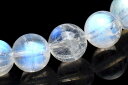 【1点物】AA☆幻想ブルーシラー ムーンストーン 6.5mm ブレスレット アクセサリー _U5442