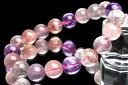 【1点物】人気◇マルチカラー スーパーセブン 10mm ブレスレット アクセサリー _U5453