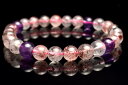 【1点物】人気◇マルチカラー スーパーセブン 7mm ブレスレット アクセサリー _M9622(3)
