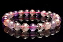 【30%OFF!】【1点物】人気◇マルチカラー スーパーセブン 8mm ブレスレット アクセサリー _M9625(3)