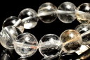 【1点物】数量限定◇希少 クォーツインクォーツ(貫入水晶) 10.5mm ブレスレット アクセサリー _MA367