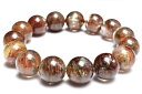 【1点物】庭園水晶◇マルチカラー ガーデンクォーツ 14mm ブレスレット アクセサリー _MA2669