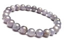 【1点物】希少◇紫陽花パープル タンザナイト 7.5mm ブレスレット アクセサリー _MA5026