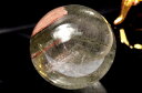 【1点物】ガーデンクォーツ 31mm 丸玉(台座付き) スフィア _CG6413【宅急便のみ】