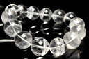 【1点物】虹入り ホワイトファントムクォーツ 15-15.5mm ブレスレット アクセサリー _MA5794